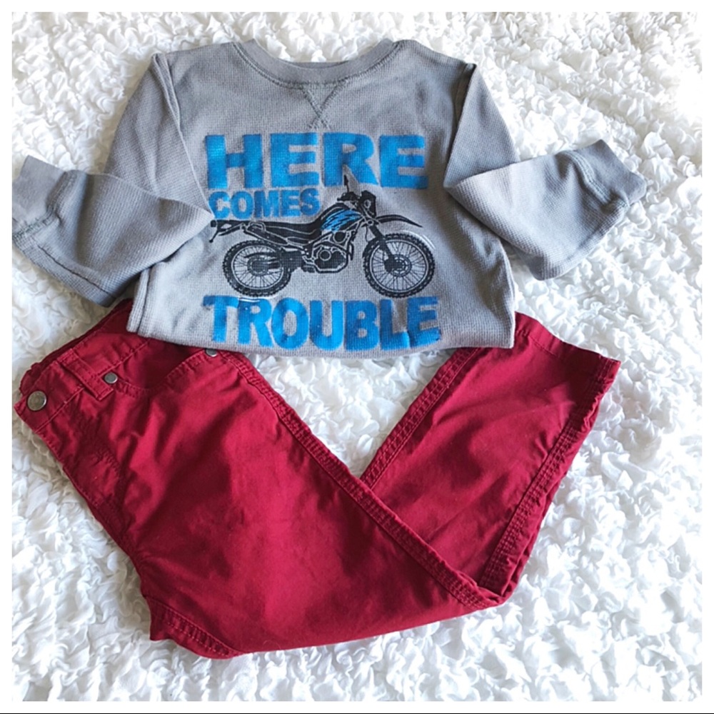 BOYS 4T OUTFIT